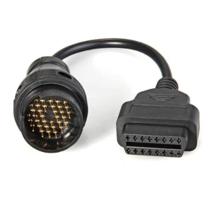 Mercedes Benz 38 pin til OBD2 16 pin adapter til bildiagnose