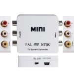 Bidirektional PAL til NTSC konverter til TV - videoformatadapter