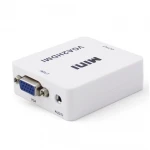 VGA til HDMI-konverter med lyd til nem tilslutning af PC til TV
