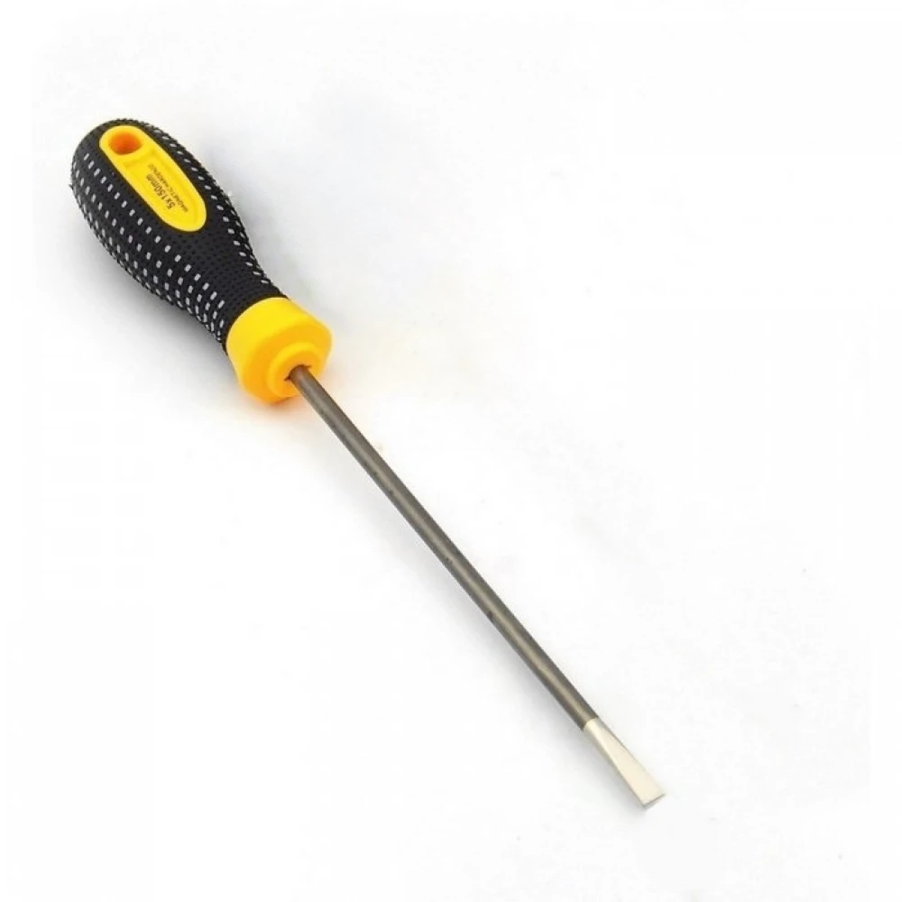 Flad skruetrækker 5mmx150mm med magnetisk spids SHEK til elektronik