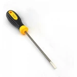 Flad skruetrækker 5mmx150mm med magnetisk spids SHEK til elektronik