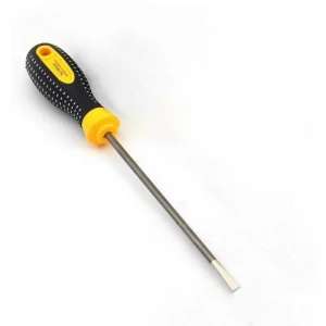 Flad skruetrækker 5mmx150mm med magnetisk spids SHEK til elektronik