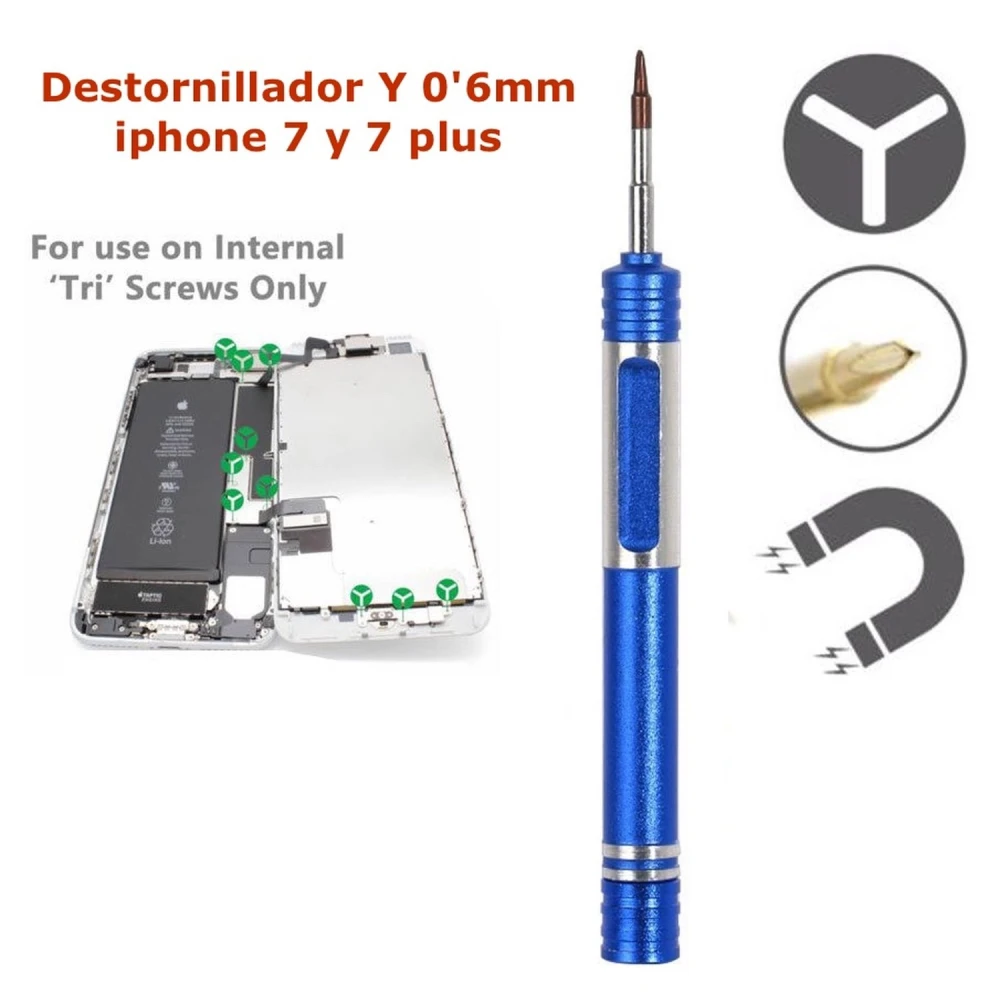 Tri-wing skruetrækker 0,6mm til reparation af iPhone 7, iPhone 7 Plus og Apple Watch