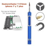 Tri-wing skruetrækker 0,6mm til reparation af iPhone 7, iPhone 7 Plus og Apple Watch