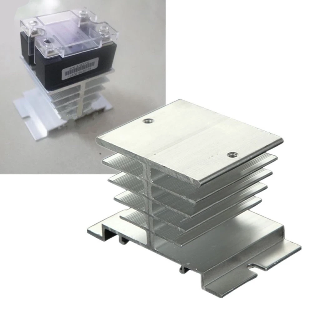 Aluminium køleprofil til SSR solid state-relæ 10~40A