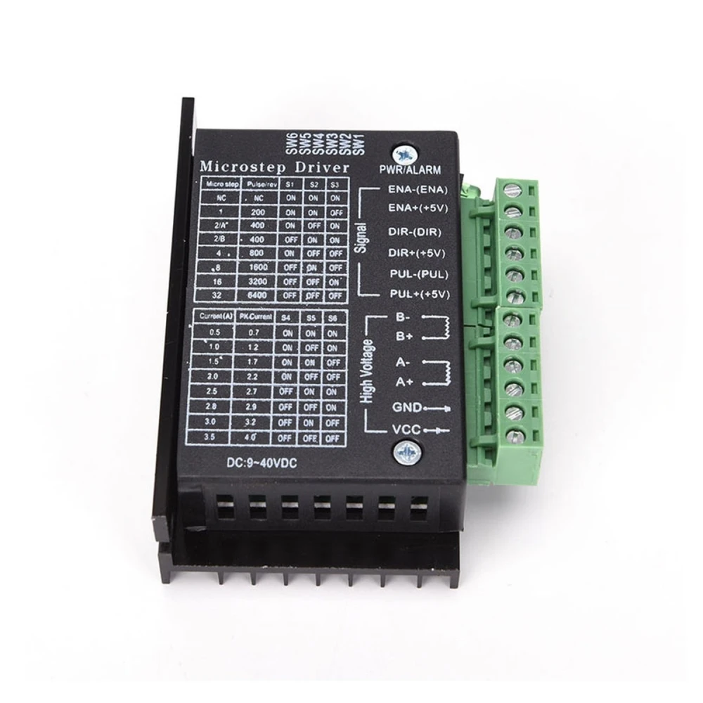 TB6600 driver til stepmotor op til 4A 9V-40V kompatibel med Arduino