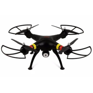 Syma X8W drone med HD-kamera og wifi - sort quadcopter 2.4GHz 4CH 6Axis Gyro