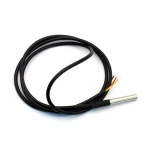 DS18B20 digital vandtæt temperatursensor kompatibel med Raspberry Pi og Arduino