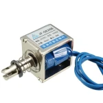 24V lineær solenoid JF-0826B med fjederretur
