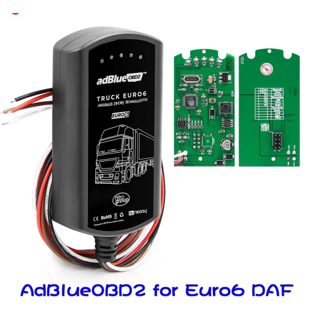 DAF Euro6 Adblue-emulator kompatibel med DAF XF, CF og LF Euro6
