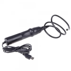Fleksibelt inspektionsendoskop 7 mm og 1 meter med LED-lys