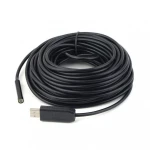 USB-endoskop 15 meter fleksibel med 7mm linse og vandtæt lys