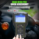 OBD motorcykel diagnose scanner JDiag M100 Pro til KTM, Honda, Yamaha, Kawasaki og BMW