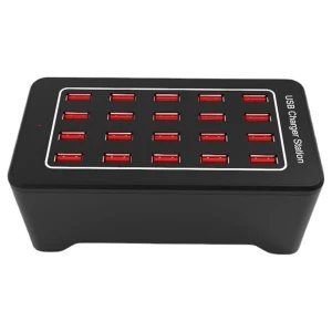USB opladningsstation 20 porte med IQ Charge - 100W