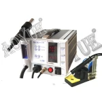 Aoyue INT2738A+ loddekolbe station med 3-i-1 multifunktionssystem