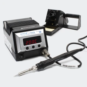 Digital loddekolbe-station Aoyue Int9378 Pro Series med mikroprocessorstyring