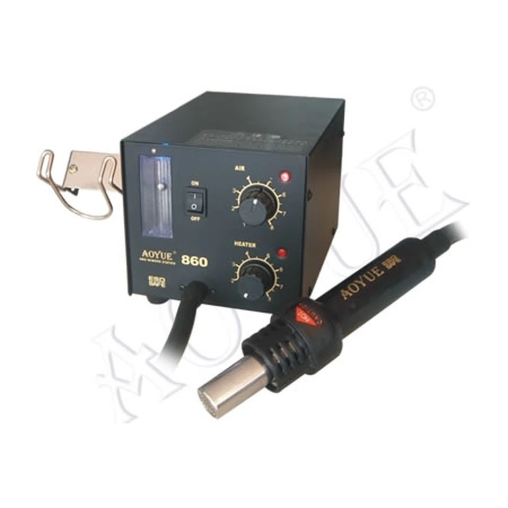Aoyue 860 varmepistol-loddekolbe til professionelt SMD-arbejde