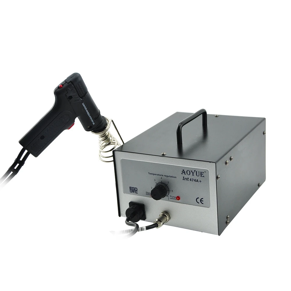 Aoyue 474a+ aflodningsstation med digital styring og touchpanel