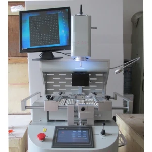 BGA reballing station Mlink X5 med tre varmezoner og touchstyring