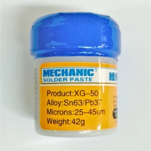 Loddepasta Mechanic XG-50 Sn63/Pb37 (10CC - 42GR) til elektronikreparationer
