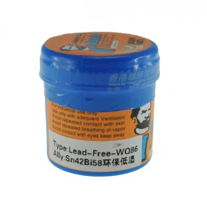 Leadfri loddepasta Mechanic WQ86 50GR Sn42Bi58 til præcis lodning