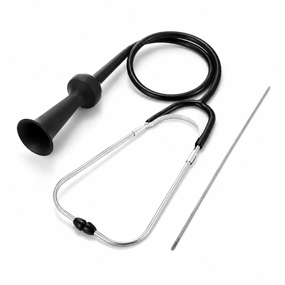 Professionelt mekanisk stetoskop med udskifteligt metalsonde