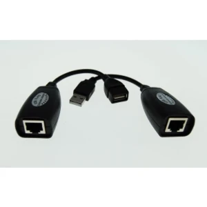 USB-forlænger via RJ45-kabel op til 50 meter til fjernforbindelse