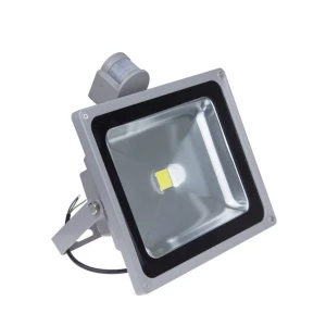 LED-projektør 50W med bevægelsessensor og 6000K hvidt lys