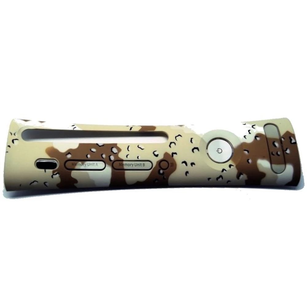 Xbox 360 front i beige/brun camouflage til din Xbox 360