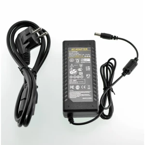 24V 3A strømforsyning med 5,5mm stik til LED-strips og LCD-skærme