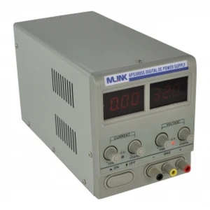 Justerbar strømforsyning 30V 5A Mlink APS3005S med display