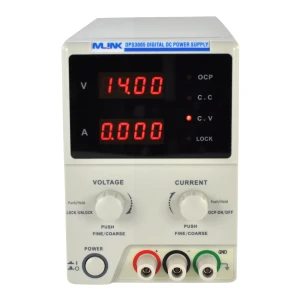 Digital justerbar strømforsyning 30V 5A Mlink DPS3005