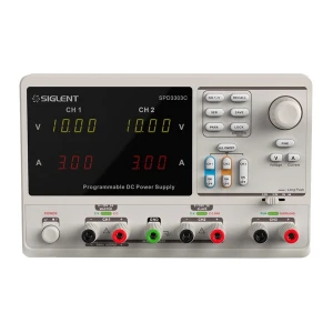 Siglent SPD3303C laboratorieforsyning 0-30V med 3 udgange og PC-tilslutning