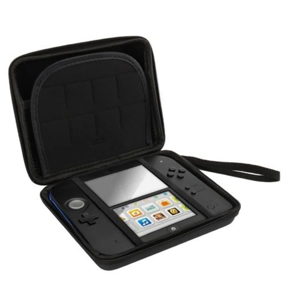 Hårdt etui til Nintendo 2DS med lynlås til opbevaring