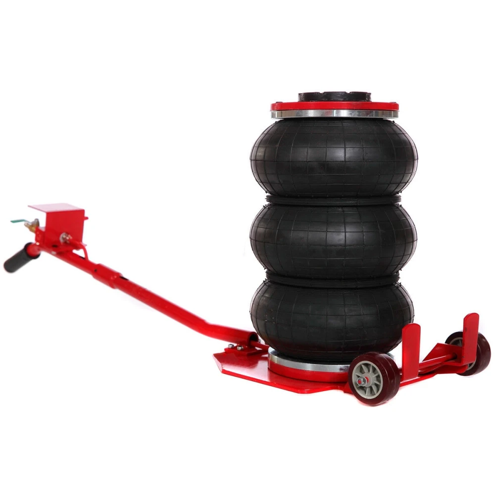 Pneumatisk donkraft 3 ton med tredobbelt luftpose til biler