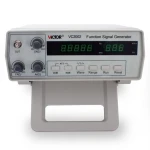 Victor VC2002 funktionsgenerator med 8-cifret display og høj sikkerhed