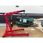 Hydraulisk værkstedskran 3 ton til løft af motorer og tungt udstyr