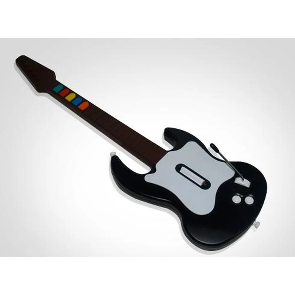 Trådløs guitar kompatibel med Guitar Hero PS2 - Guitar Mania II