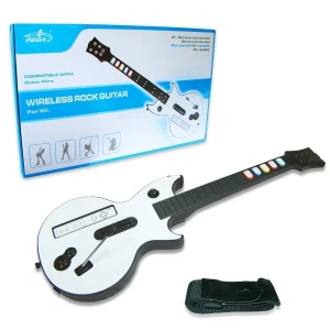 Trådløs Wii-guitar - musiktilbehør til Nintendo Wii