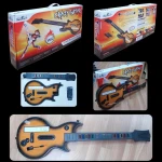 Trådløs Wii Crazy Guitar til kompatible musikspil