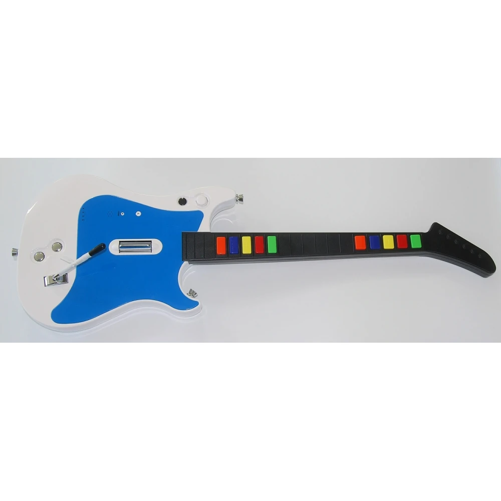 Rock Zero V 10-fret guitar til Wii - trådløs spilcontroller