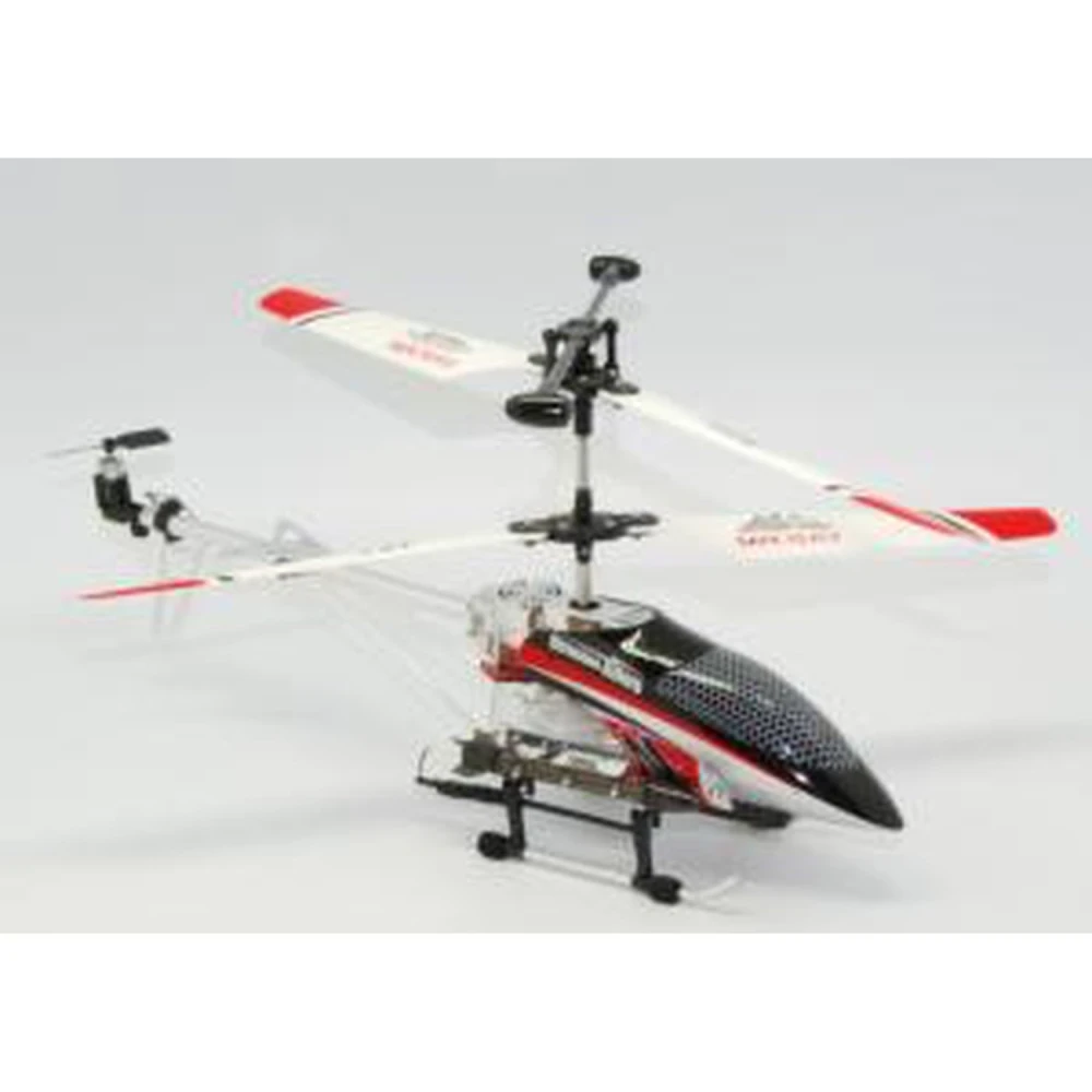 Fjernstyret helikopter model 6809 rød - nem og sikker flyvning