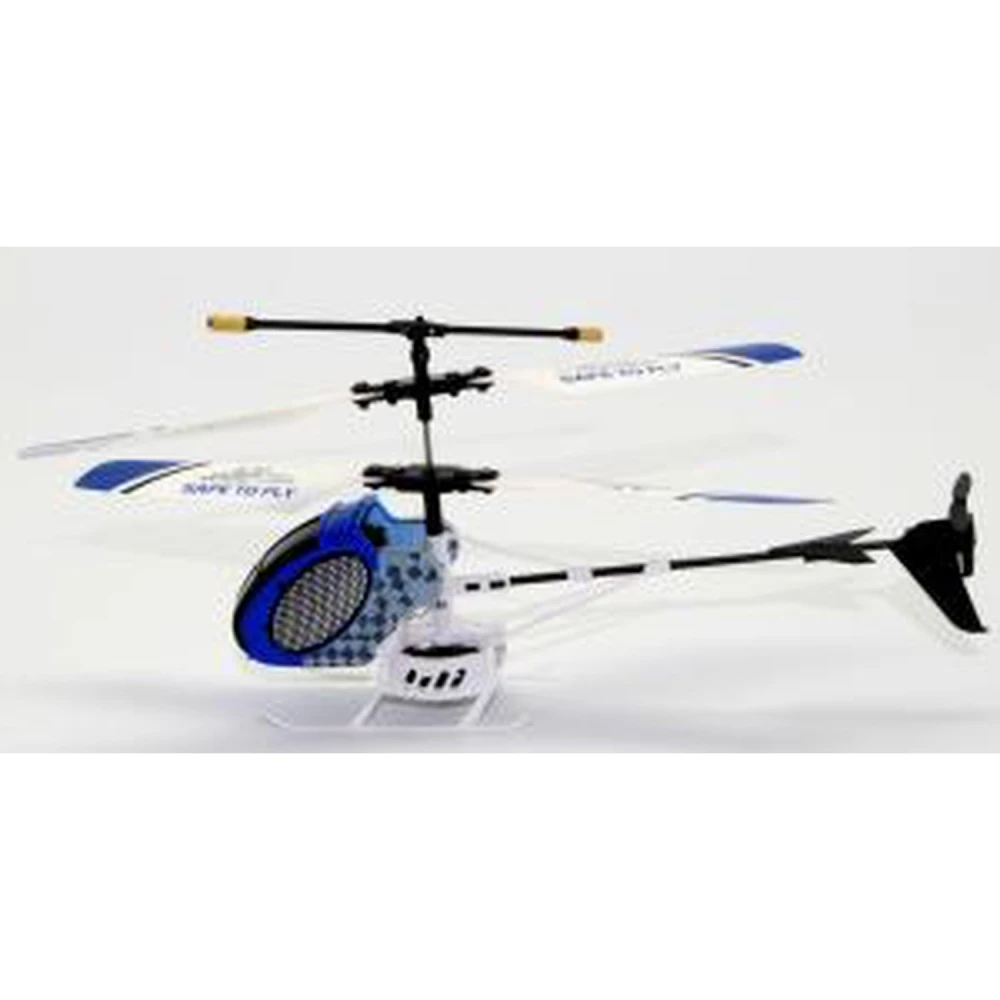 RC-helikopter fjernstyret model 8087 blå - Satkit