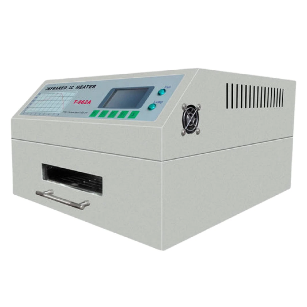 Infrarød reflow-ovn T-962A Puhui V2.0 til SMD og BGA