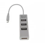 USB OTG hub til Micro USB Android med 4 porte