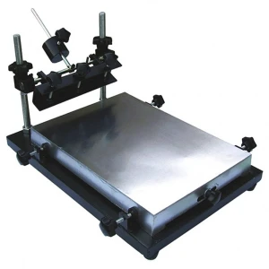 Manuel SMT loddepastaprinter med 440x320mm skabeloner