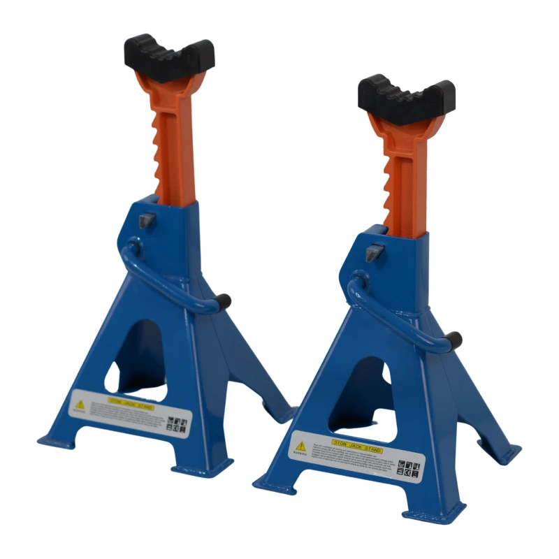 Sæt med 2 støttebukke 3 ton TSX TOOL, foldbare