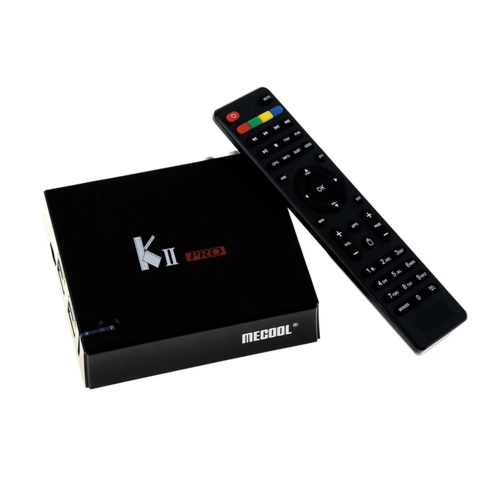 Kii Pro dobbelt tuner DVB-S2 DVB-T2 Android TV Box 2GB/16GB 4K