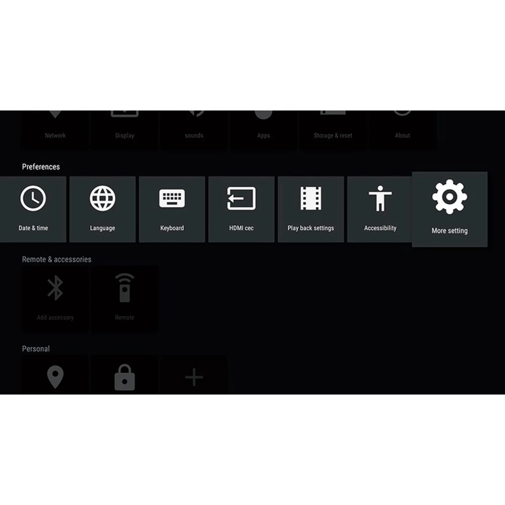 Kii Pro dobbelt tuner DVB-S2 DVB-T2 Android TV Box 2GB/16GB 4K