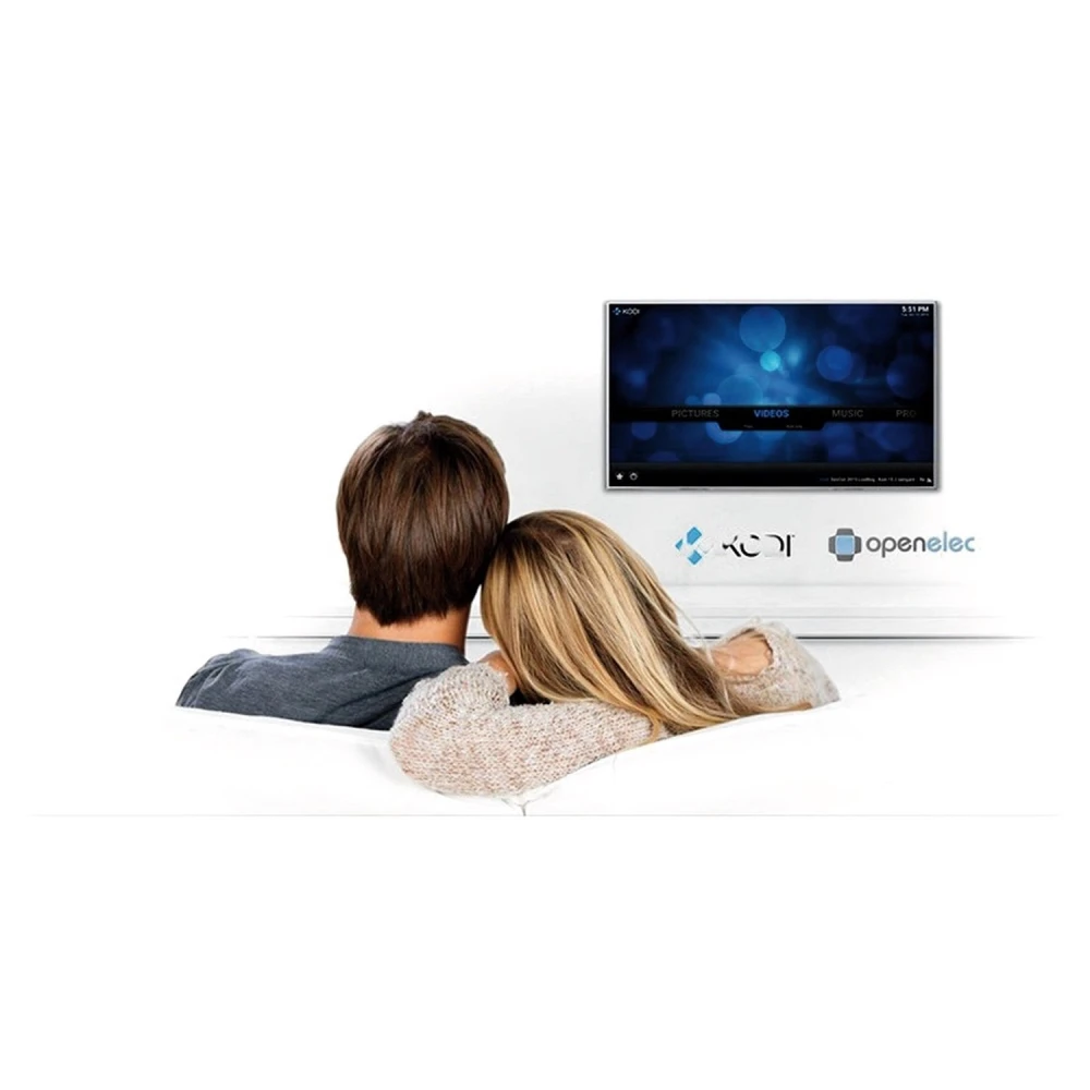 Kii Pro dobbelt tuner DVB-S2 DVB-T2 Android TV Box 2GB/16GB 4K